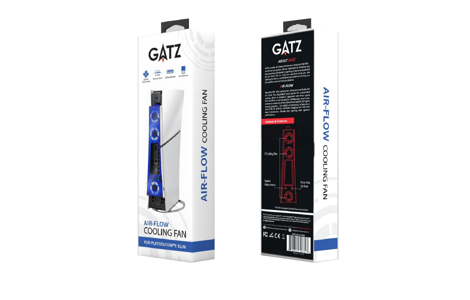 GATZ Air-Flow Cooling Fan (PS5 Slim)